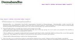 Desktop Screenshot of deenabandhutrust.org